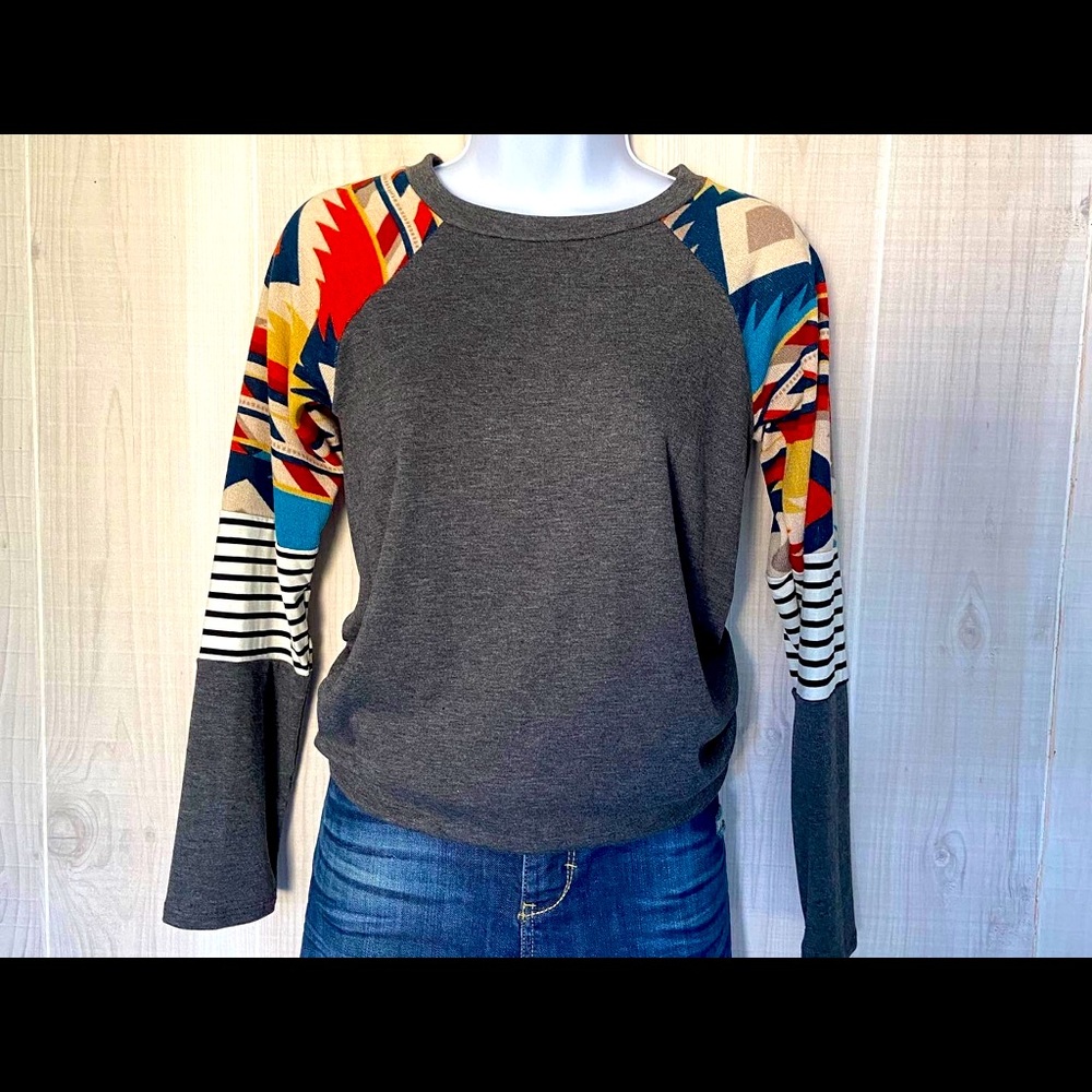 Aztec Baseball top